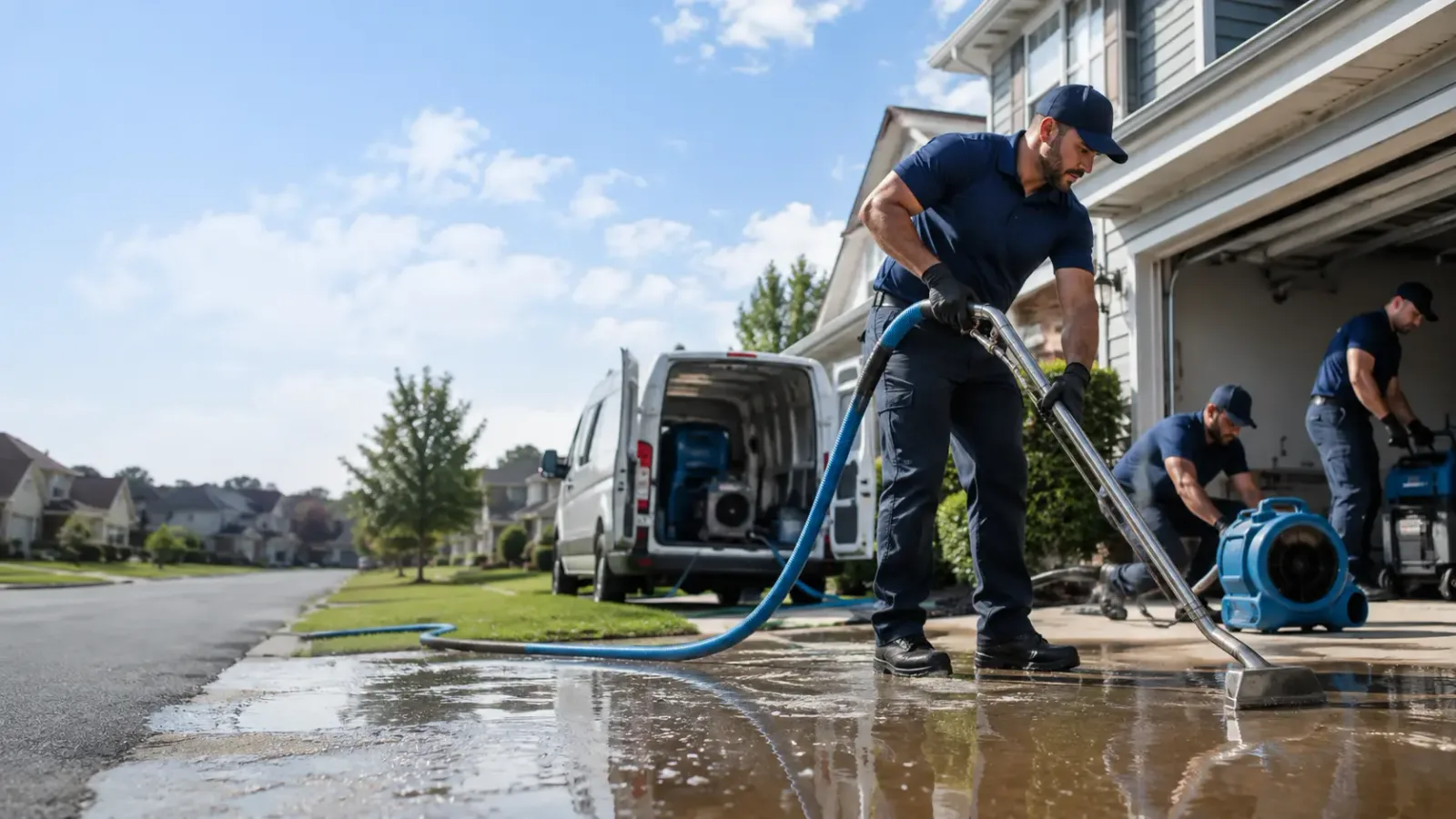 Flood Damage Restoration in Little York, IL